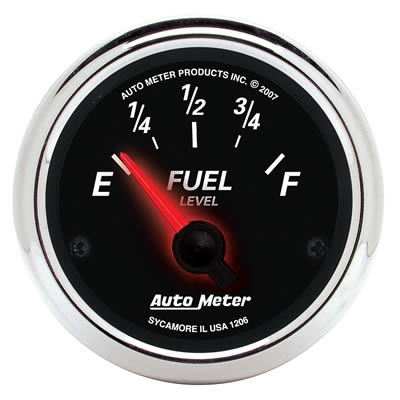 AutoMeter Designer Black II Analog Gauges 1206