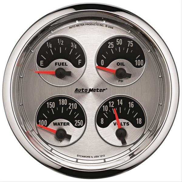 AutoMeter American Muscle Analog Gauge Kits 1225