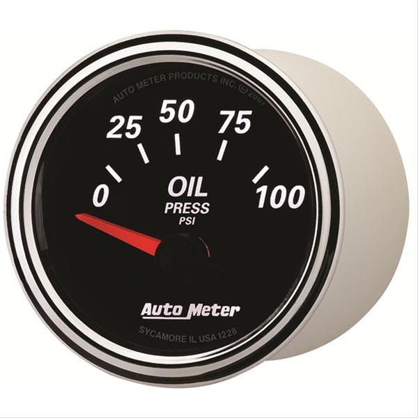 AutoMeter Designer Black II Analog Gauges 1228