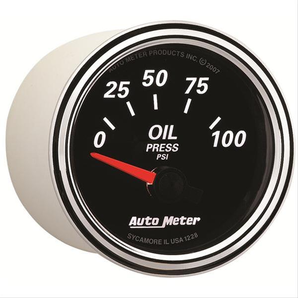 AutoMeter Designer Black II Analog Gauges 1228