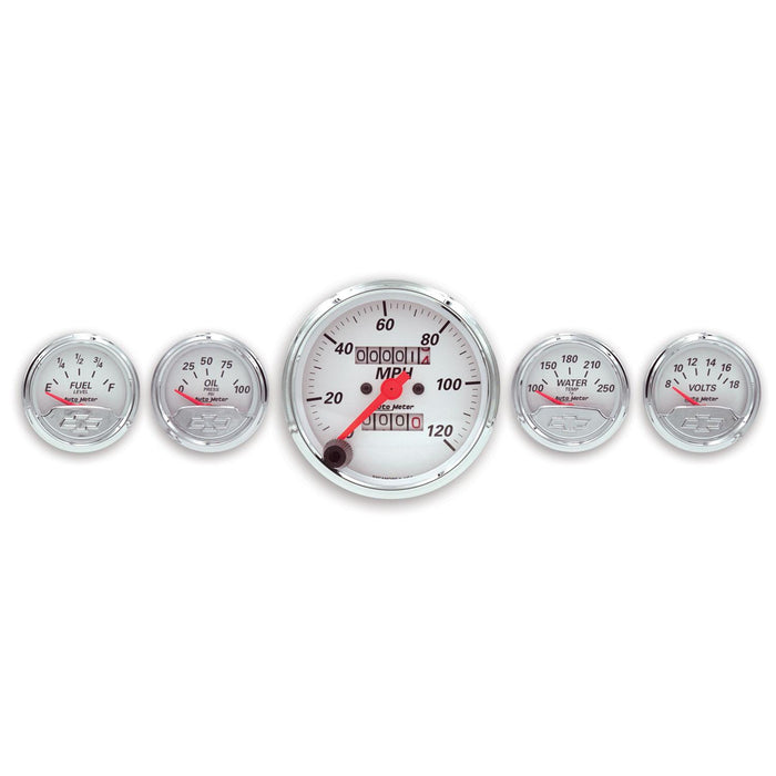 AutoMeter Chevy Vintage Analog Gauge Kits 1300-00408