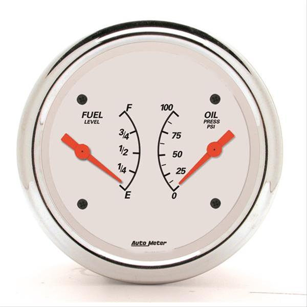 AutoMeter Arctic White Analog Gauge Kits 1313