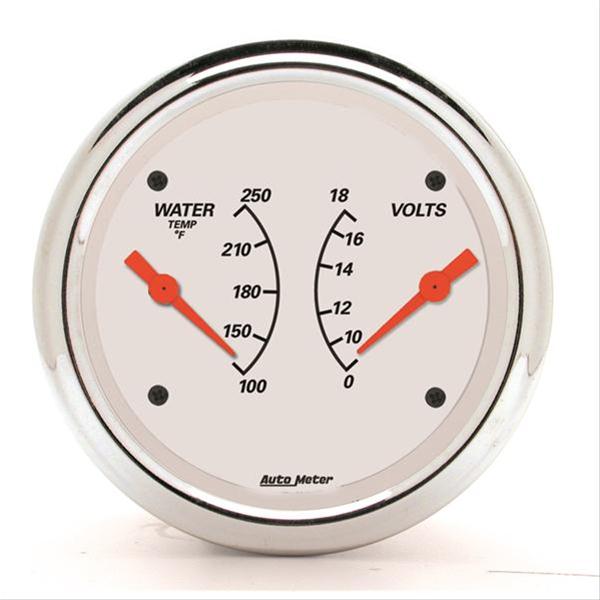 AutoMeter Arctic White Analog Gauge Kits 1330