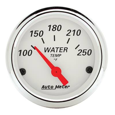 AutoMeter Arctic White Analog Gauges 1337