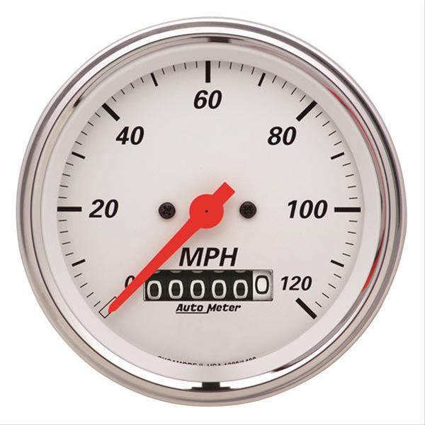 AutoMeter Arctic White Speedometers 1379