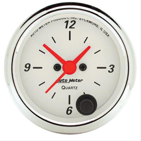 AutoMeter Arctic White Analog Gauges 1385