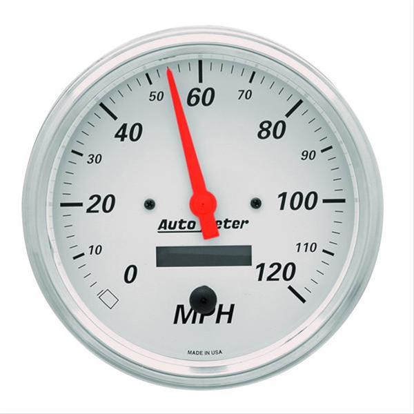 AutoMeter Arctic White Speedometers 1389