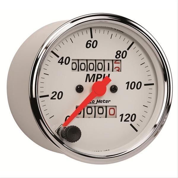 AutoMeter Arctic White Speedometers 1396