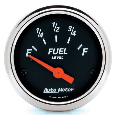 AutoMeter Designer Black Analog Gauges 1425