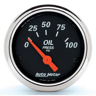 AutoMeter Designer Black Analog Gauges 1426