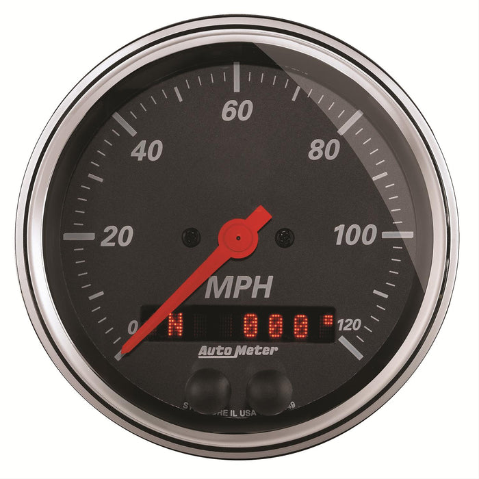 AutoMeter Designer Black Series GPS Enabled Speedometers 1449