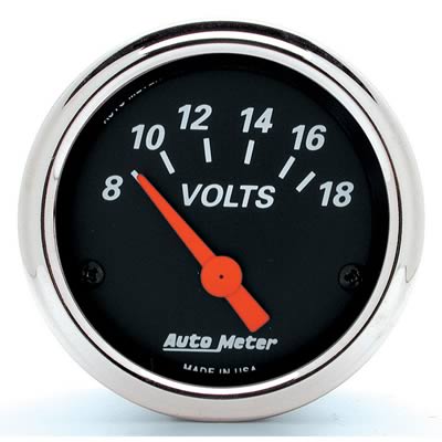 AutoMeter Designer Black Analog Gauges 1483