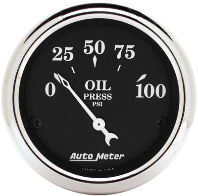 AutoMeter Old Tyme Black Series Analog Gauges 1727