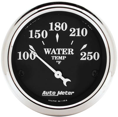 AutoMeter Old Tyme Black Series Analog Gauges 1737