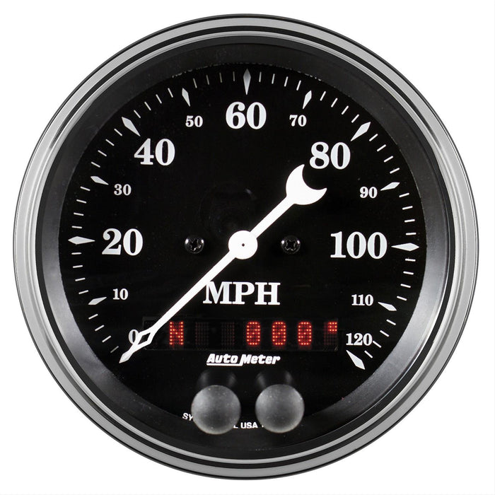 AutoMeter Old Tyme Black Series GPS-Enabled Speedometers 1749