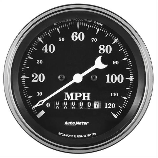 AutoMeter Old Tyme Black Series Speedometers 1779