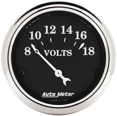 AutoMeter Old Tyme Black Series Analog Gauges 1791