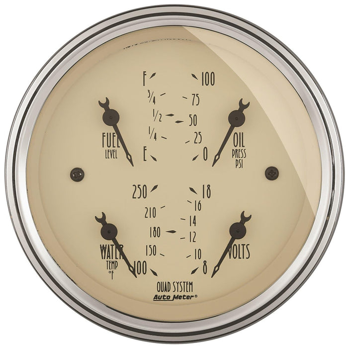 AutoMeter Antique Beige Analog Gauge Kits 1820