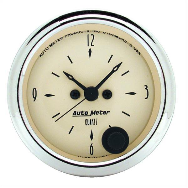 AutoMeter Antique Beige Analog Gauges 1885