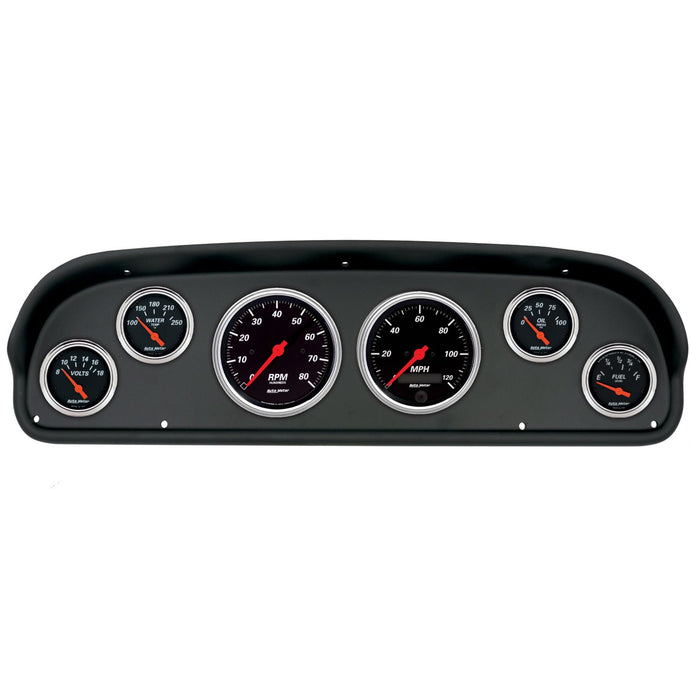 AutoMeter Designer Black Instrument Clusters 2101-06