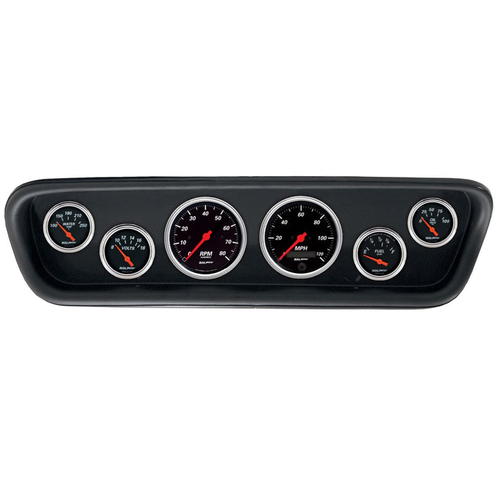 AutoMeter Designer Black Instrument Clusters 2107-06