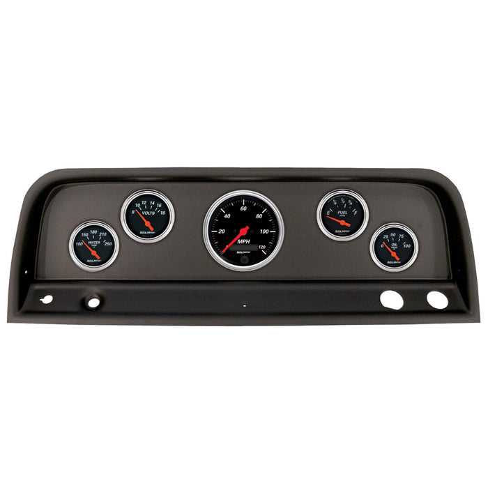 AutoMeter Designer Black Instrument Clusters 2109-06