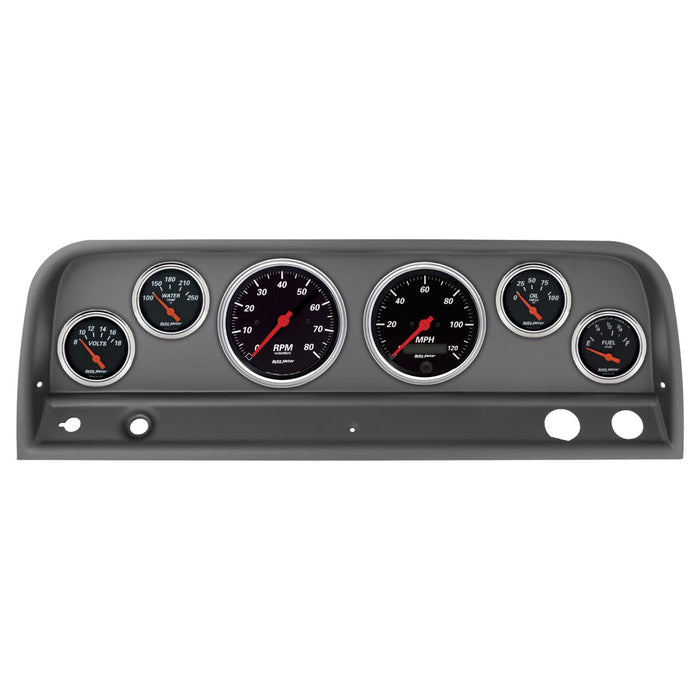 AutoMeter Designer Black Instrument Clusters 2128-06