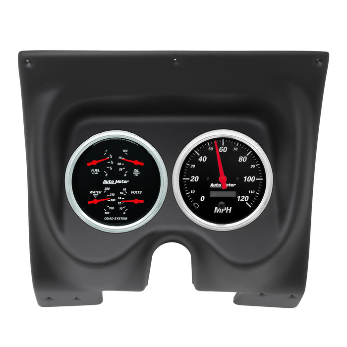 AutoMeter Designer Black Instrument Clusters 2129-06