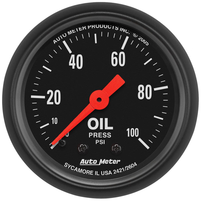 AutoMeter Z-Series Analog Gauges 2604