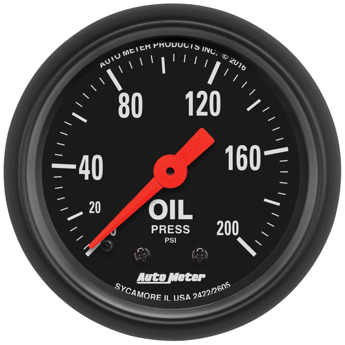 AutoMeter Z-Series Analog Gauges 2605