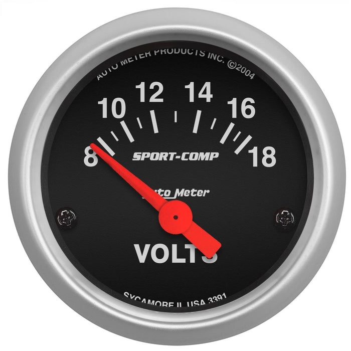 Summit Racing™ AutoMeter Sport Comp Analog Gauge Pro Packs 07-0001