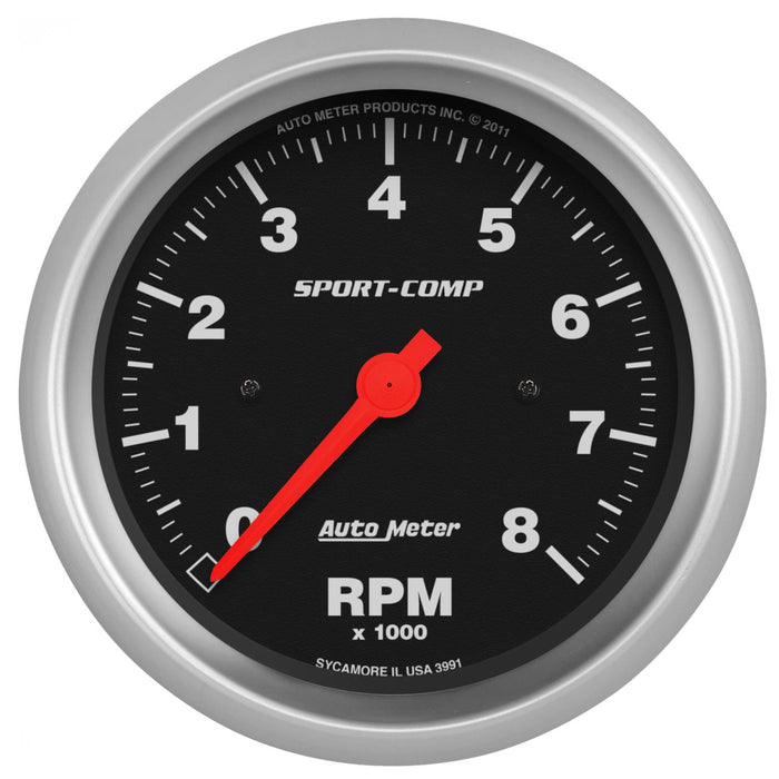 Summit Racing™ AutoMeter Sport Comp Analog Gauge Pro Packs 07-0001