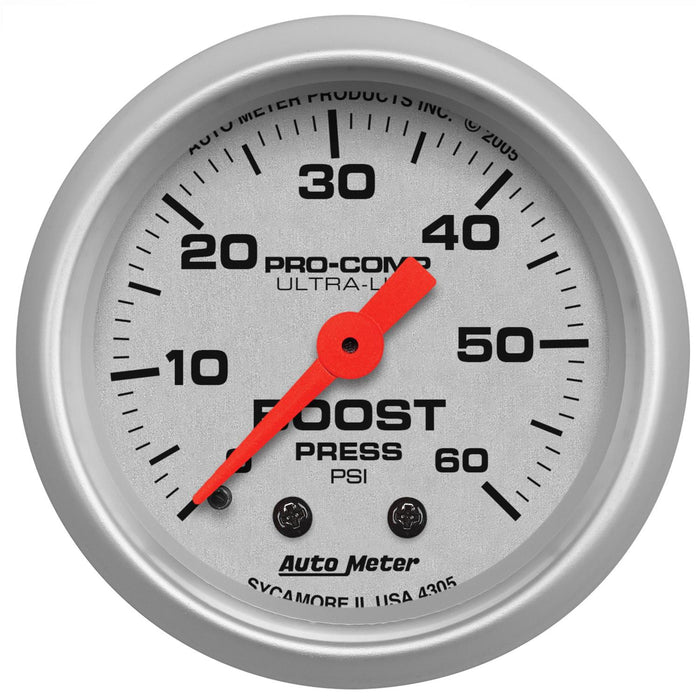 AutoMeter Ultra-Lite Analog Gauges 4305