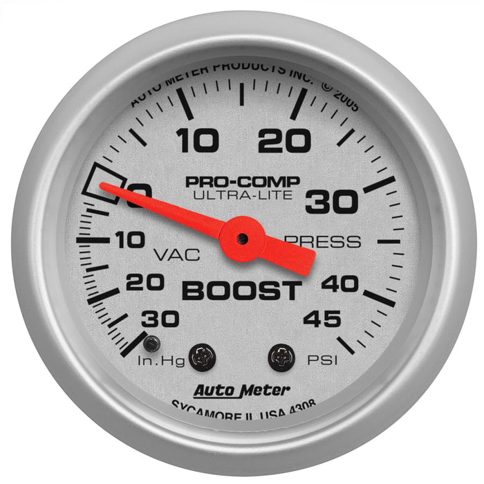 AutoMeter Ultra-Lite Analog Gauges 4308