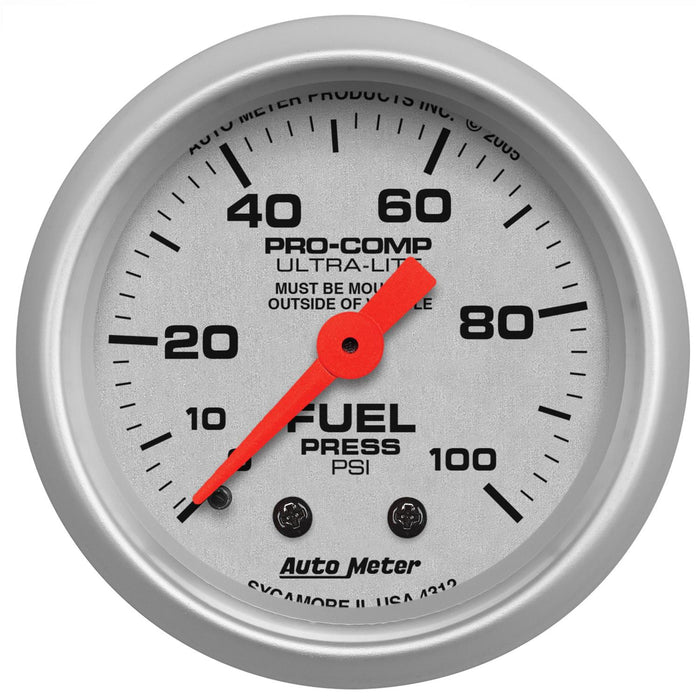 AutoMeter Ultra-Lite Analog Gauges 4312