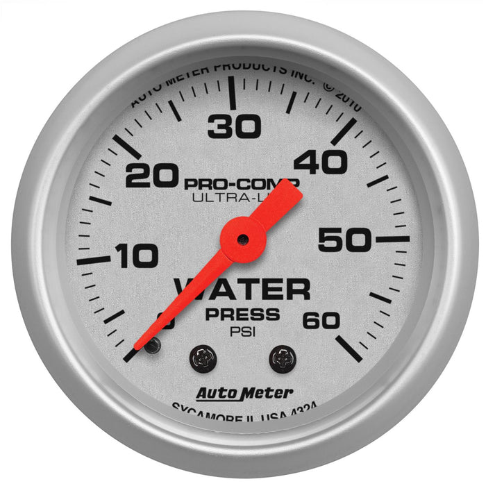 AutoMeter Ultra-Lite Analog Gauges 4324