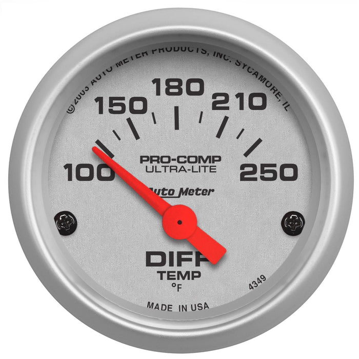 AutoMeter Ultra-Lite Analog Gauges 4349