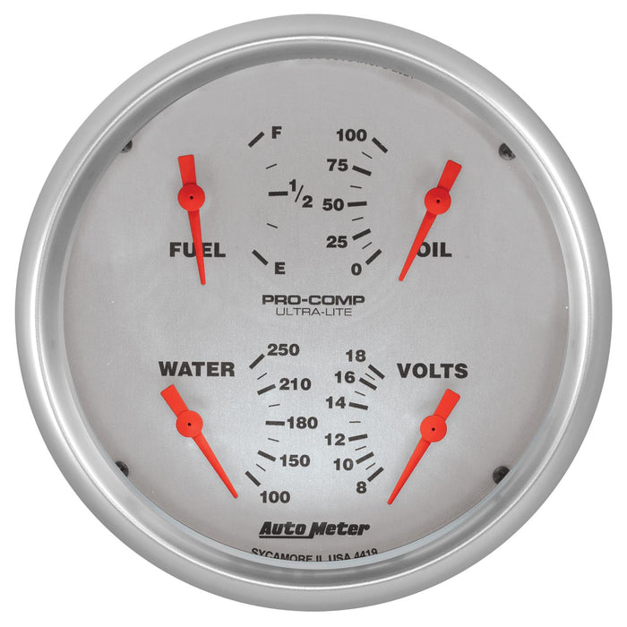 AutoMeter Ultra-Lite Analog Gauge Kits 4419