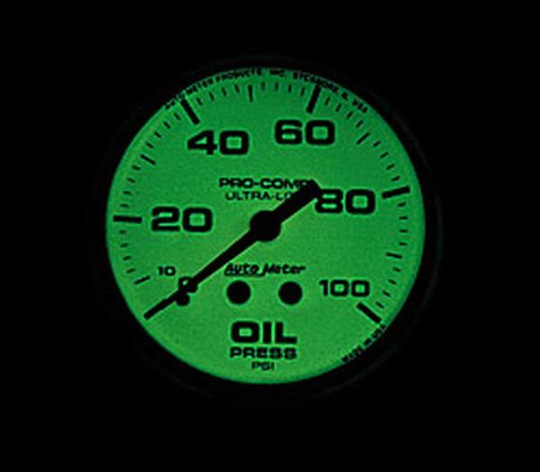 AutoMeter Ultra-Nite Analog Gauges 4523