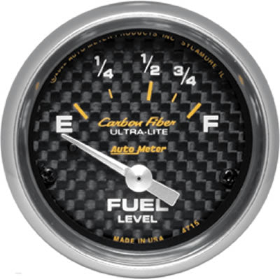 AutoMeter Carbon Fiber Ultra-Lite Analog Gauges 4715