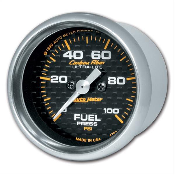 AutoMeter Carbon Fiber Ultra-Lite Analog Gauges 4763