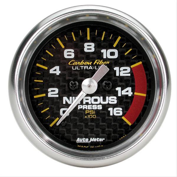 AutoMeter Carbon Fiber Ultra-Lite Analog Gauges 4774