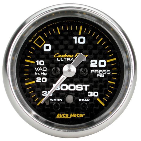 AutoMeter Carbon Fiber Ultra-Lite Analog Gauges 4777