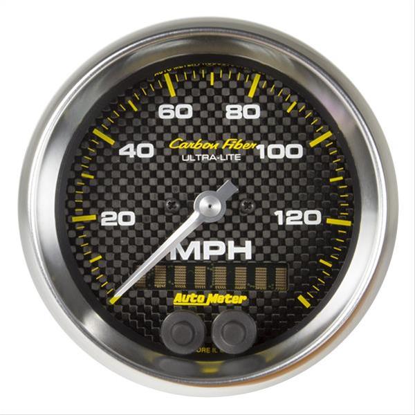 AutoMeter Carbon Fiber Ultra-Lite GPS-Enabled Speedometers 4780