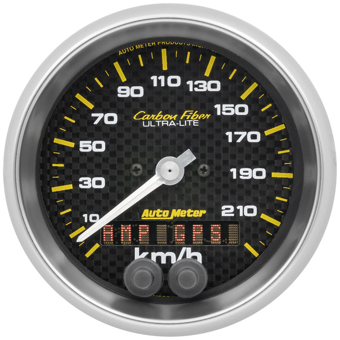 AutoMeter Carbon Fiber Ultra-Lite GPS-Enabled Speedometers 4780