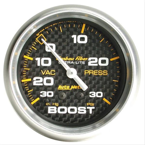 AutoMeter Carbon Fiber Ultra-Lite Analog Gauges 4803