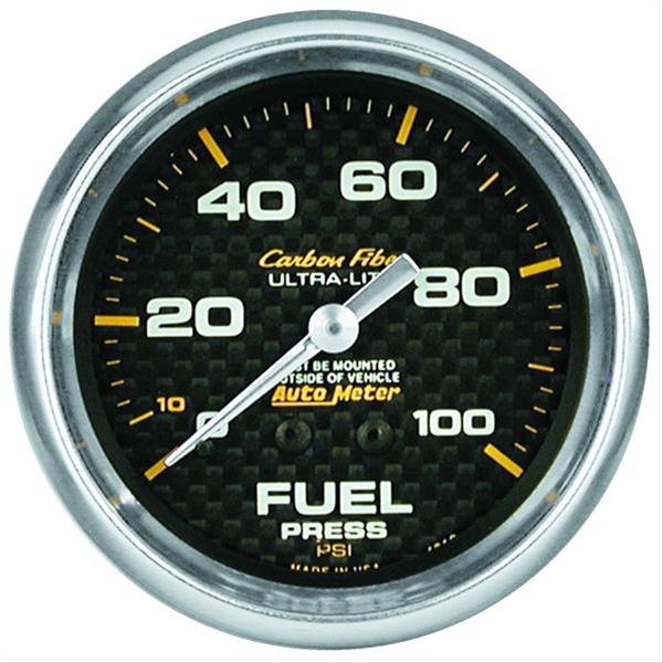 AutoMeter Carbon Fiber Ultra-Lite Analog Gauges 4811