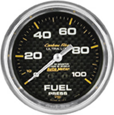 AutoMeter Carbon Fiber Ultra-Lite Analog Gauges 4812