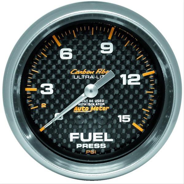 AutoMeter Carbon Fiber Ultra-Lite Analog Gauges 4813