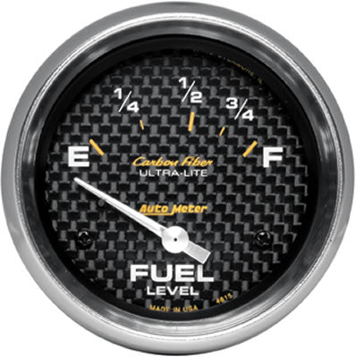 AutoMeter Carbon Fiber Ultra-Lite Analog Gauges 4815